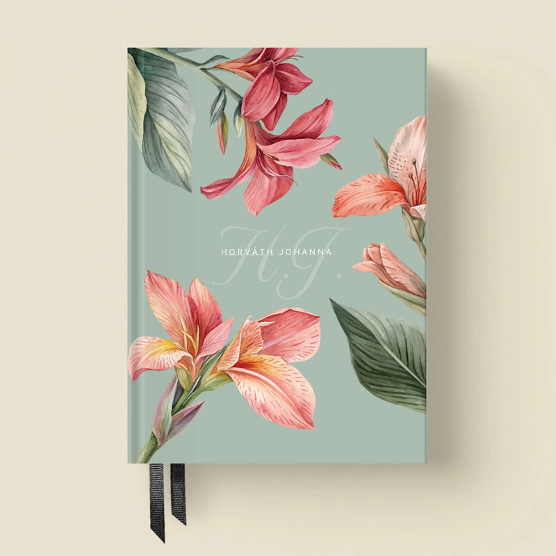 Blooming Lilies journal
