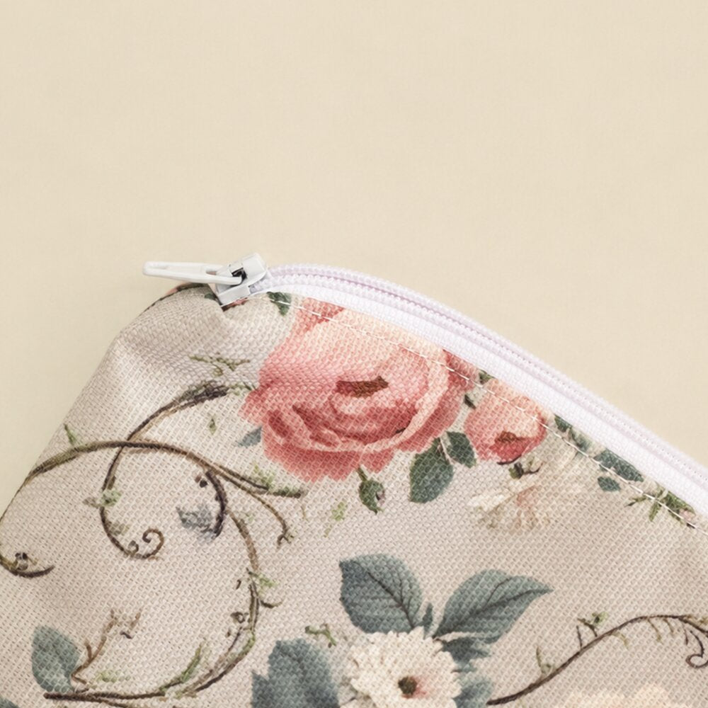 Blooming Love - Cipzáras vászon naplótok - Floral