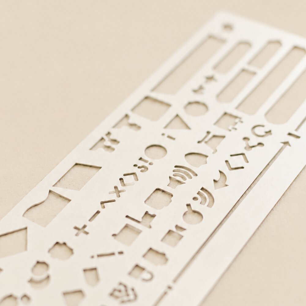 Tecton Rit - Alumínium stencil naplózáshoz