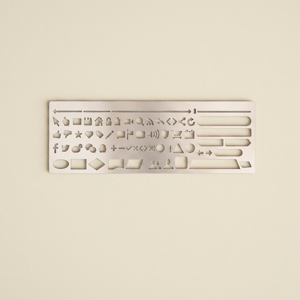 Tecton Rit - Alumínium stencil naplózáshoz